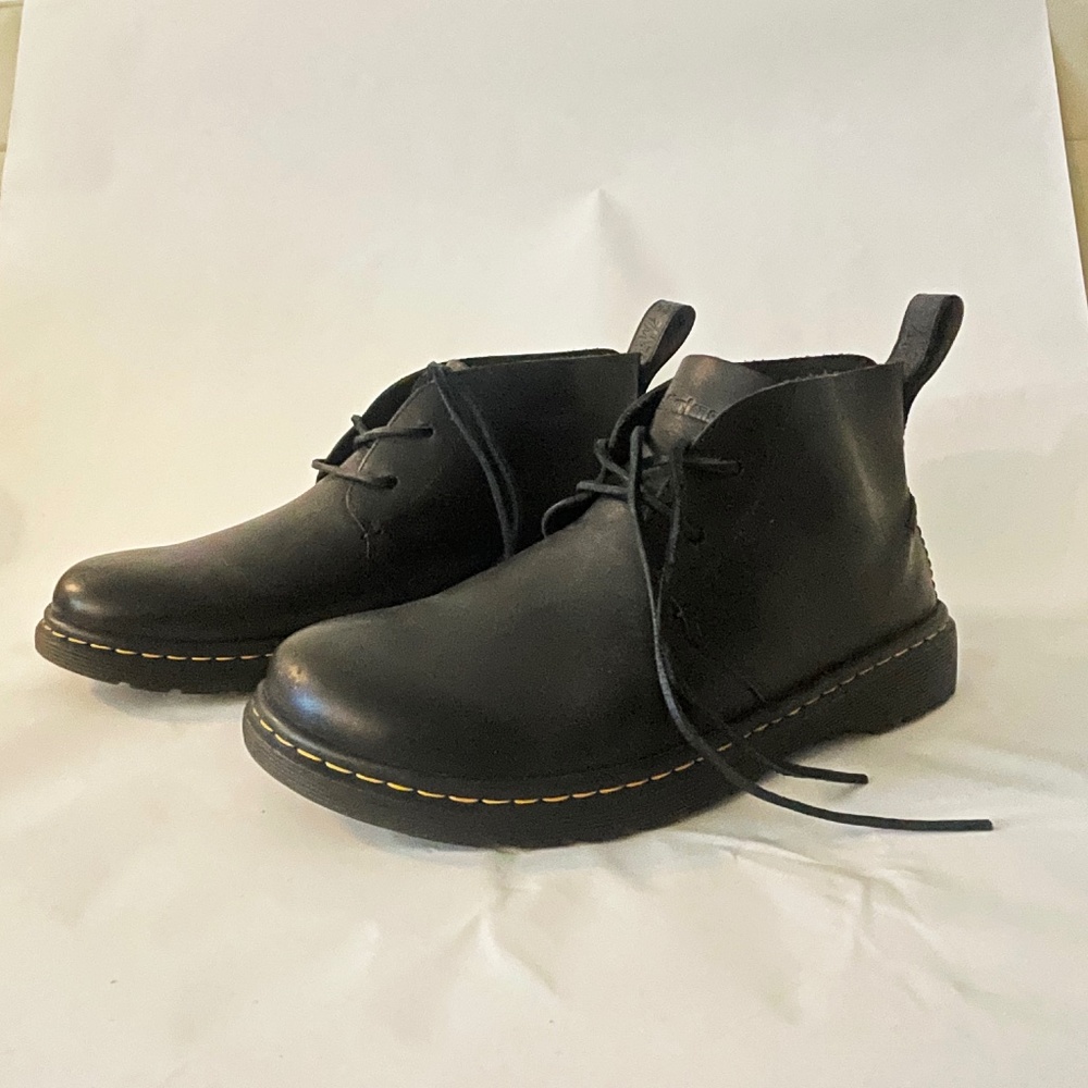 Doc Martens Black Desert Boots, Mens Size 10-11